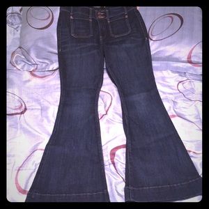 NWOT Express Bell Flare Jeans